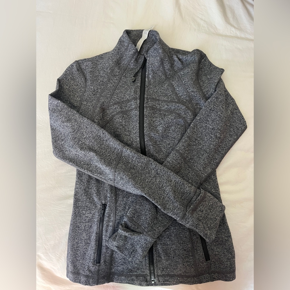 Lululemon Define Gray Zip-Up Jacket